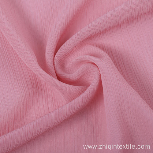 Simulation silk wrinkled skirt evening dress clothing fabric